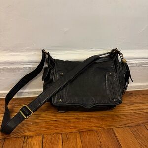 Rebecca Minkoff Black Leather Crossbody Bag